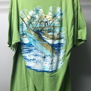 Guy Harvey XL Green Tee
